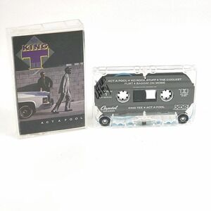 King Tee – Act A Fool Cassette US 1988 Old School Rap Capitol Records C4-90544
